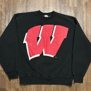 Vintage Wisconsin University men’s large crewneck sweatshirt